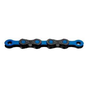 KMC DLC12 Waxed Black/Blue · Negro / azul · DLC · Waxed