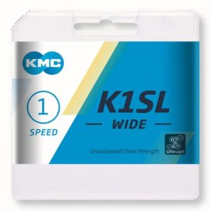 KMC K1SL Wide Silver · Plata niquelada