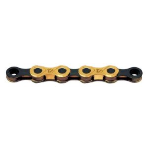 KMC X12 Waxed Ti-N Gold/Black · Dorado / negro · Ti-N · Waxed